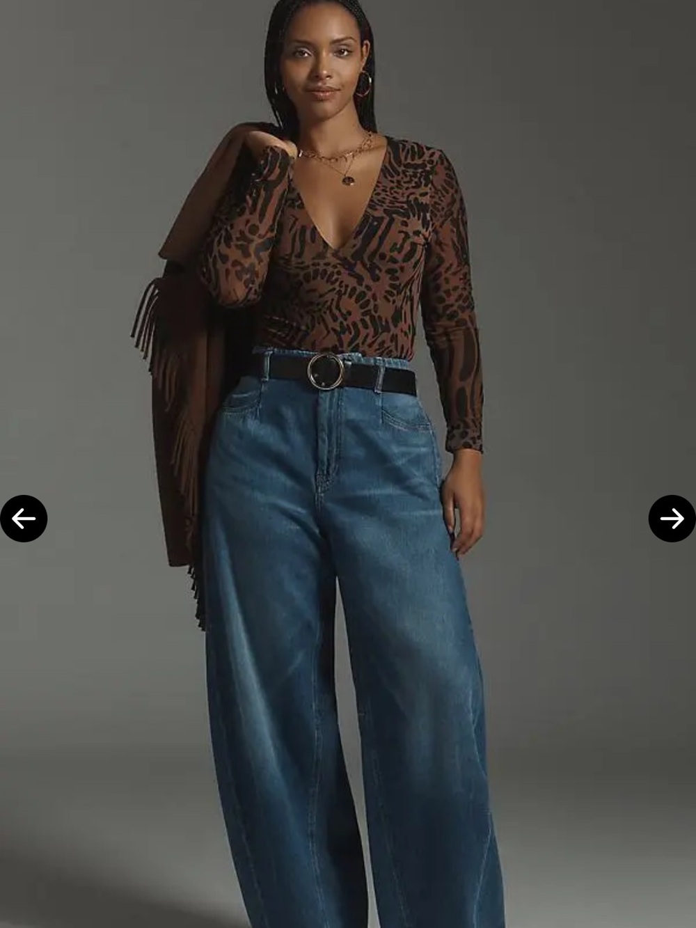 Pilcro The Georgia High Rise Barrel Jeans